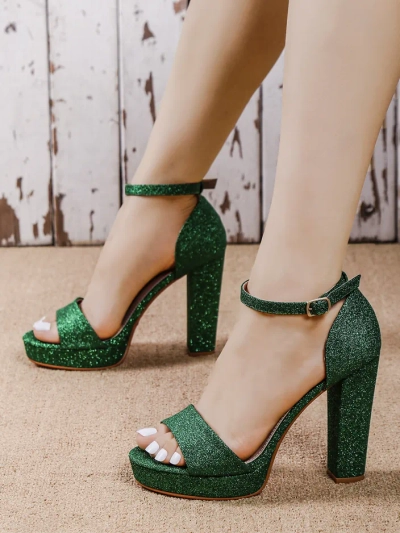 Royalfashion Glitter ženske sandale Vobetta