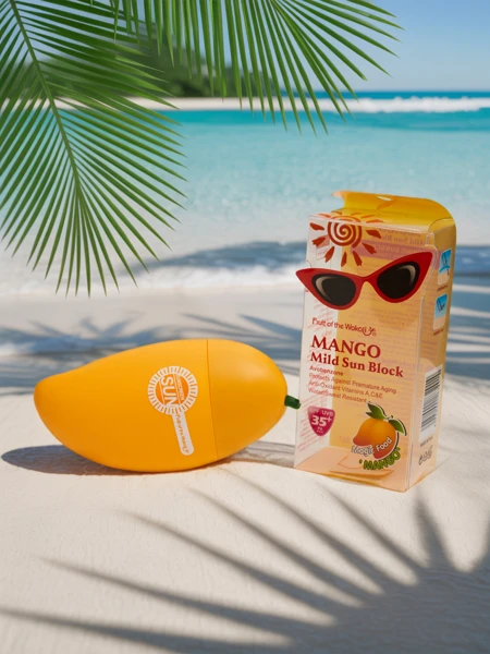 Krema za sončenje 35 SPF Mango Nežna Sončna