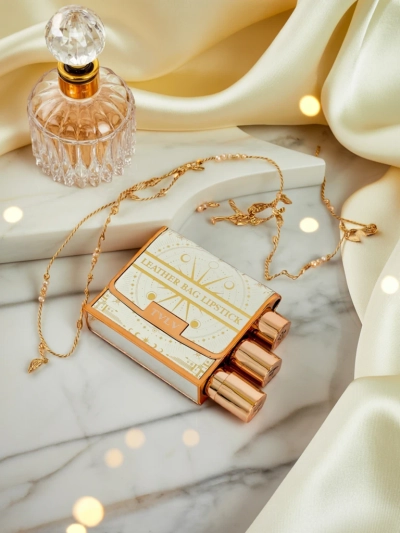 Aphrodite Aurora Luxe – Elegantni usnjeni etui s triom šmink 2,5/10ml Amalfi