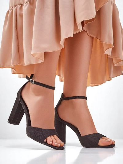 Royalfashion Glitter ženske sandale Rokates