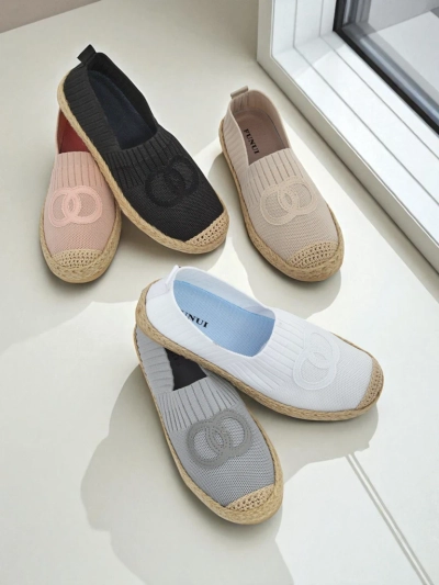 Ženske espadrile Calista Biancha – bele, ploske iz eko semiša, italijanski stil