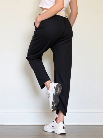 Royalfashion Ravne ženske hlače