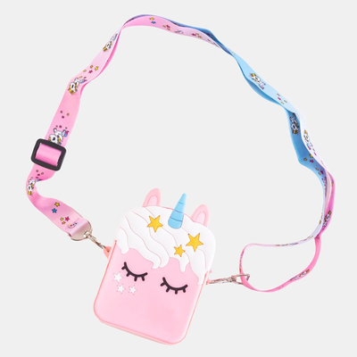 Jasnoróżowa torebka z jednorożcem Unicorn - Akcesoria