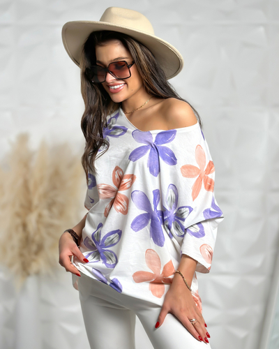 Royalfashion Ženska bluza s potiskom