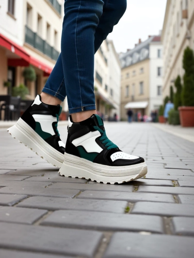 Royalfashion Visoke športne čevlje za ženske Geeky