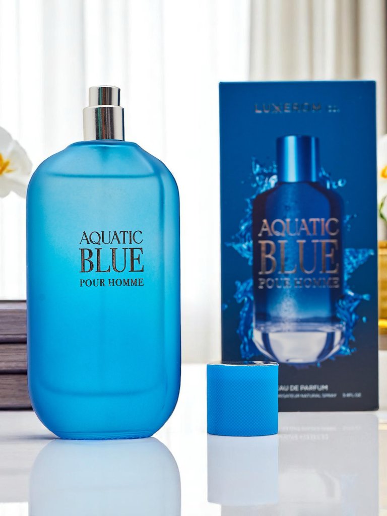 Navdihnjen eau de parfum za moške AQUATIC BLUE