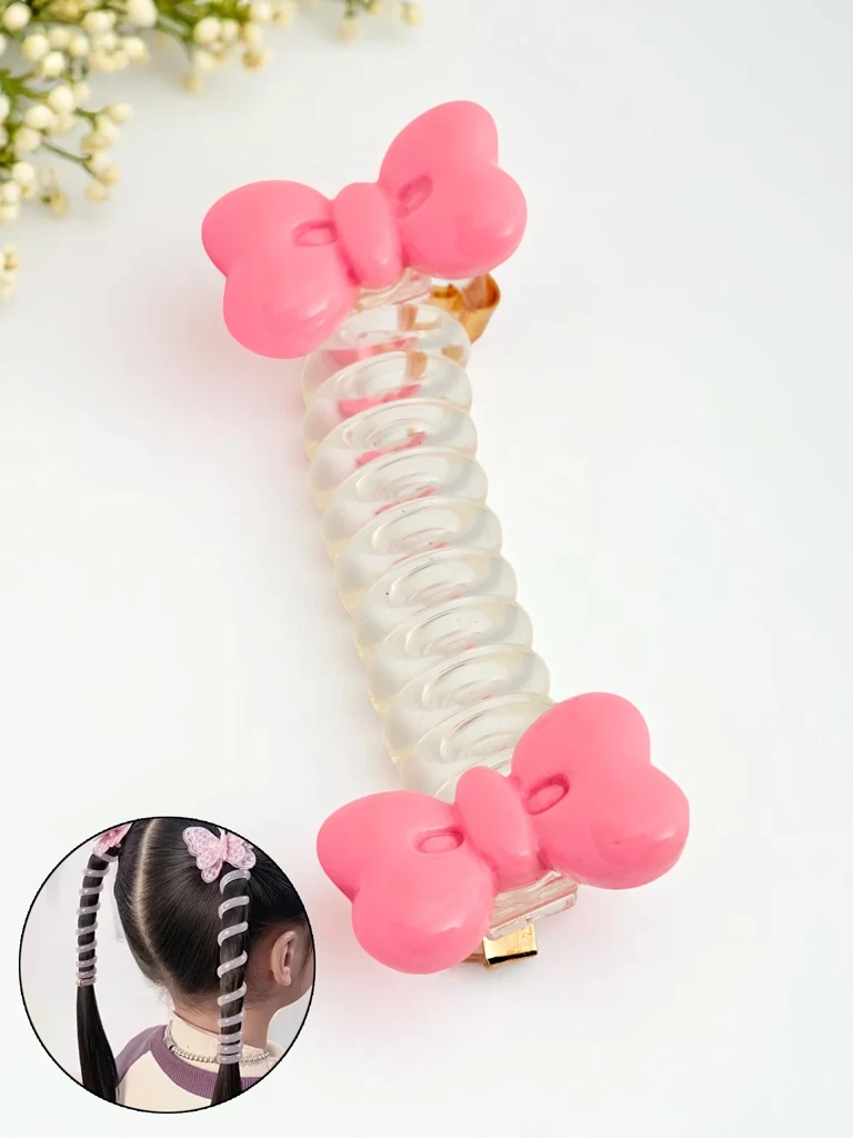 Royalfashion Elastična elastika za lase z mašnico Bow Twist