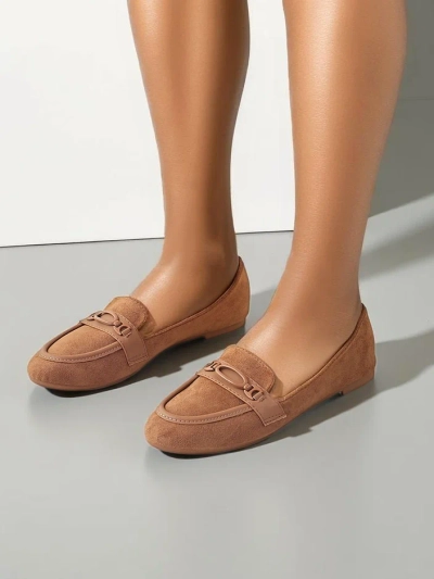 Royalfashion Ženski ekološki semiš loafers Zammei