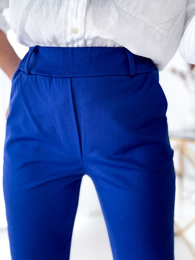 Royalfashion Cobalt ženske hlače teggings