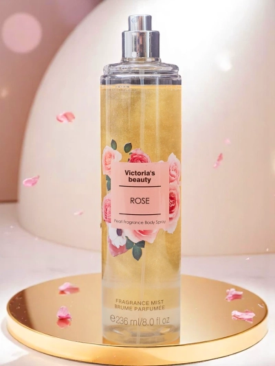 Telesna meglica za ženske Inspired Victoria’s Beauty Rose 236 ml