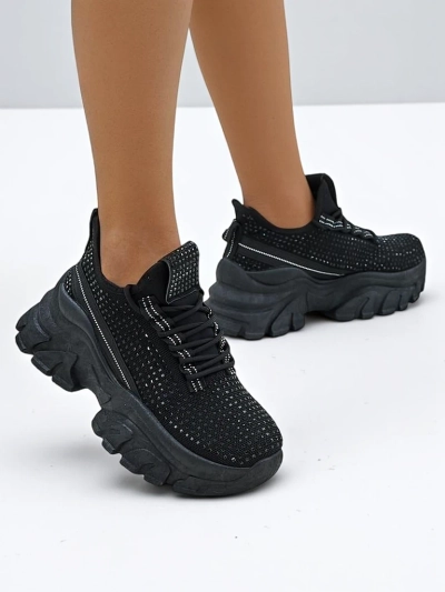 Royalfashion Ženske športne superge z diamanti Blysco