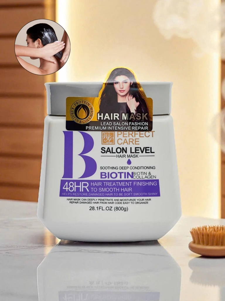 Maska za lase Biotin Collagen Perfect Care Athena – globinska regeneracija 800g