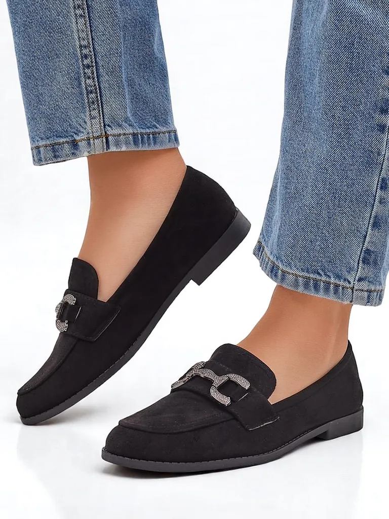 Royalfashion Elegantne ženske čevlje z okrasjem iz cirkonov Zante