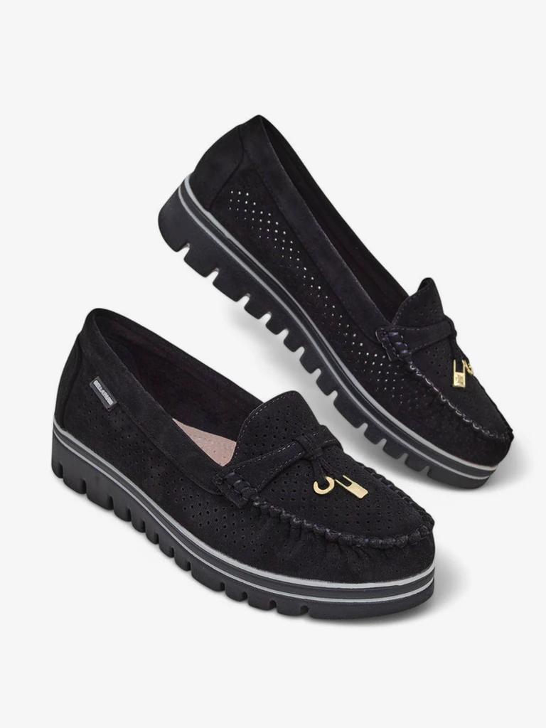 Royalfashion Ženske mokasinke Elissas s vezalkami