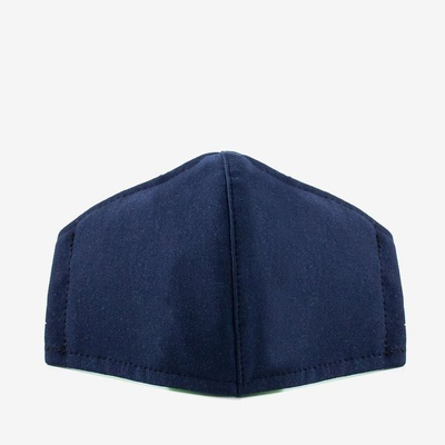 Royalfashion Mornarsko modra 3-slojna obrazna maska