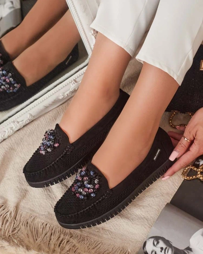 Royalfashion Women's beaded openwork mokasini Namis