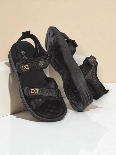 Royalfashion Ženski sandali s bleščicami ShineStep