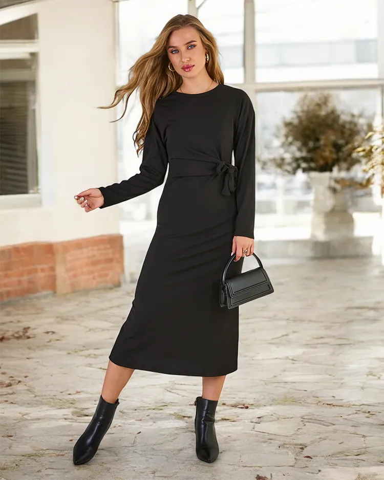 Royalfashion Ženska midi obleka