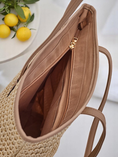 Royalfashion Velika ženska torba iz slame Solea Bag