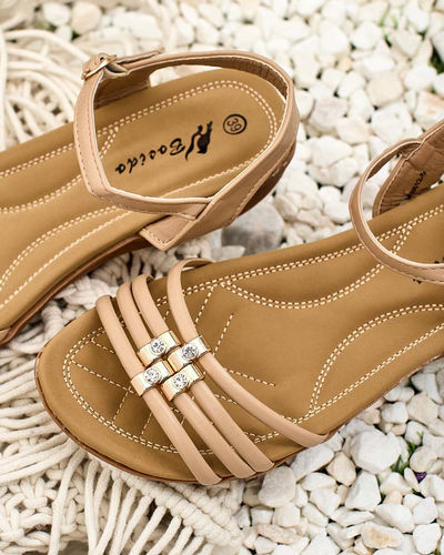 Royalfashion Okrašeni ženski sandali Sun Crusher