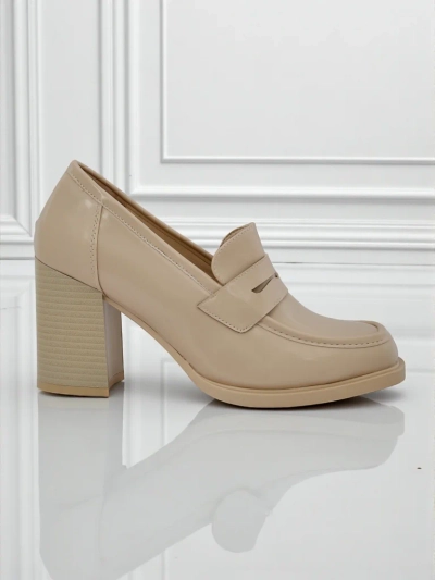 Royalfashion Ženski mokasini s peto Minerva