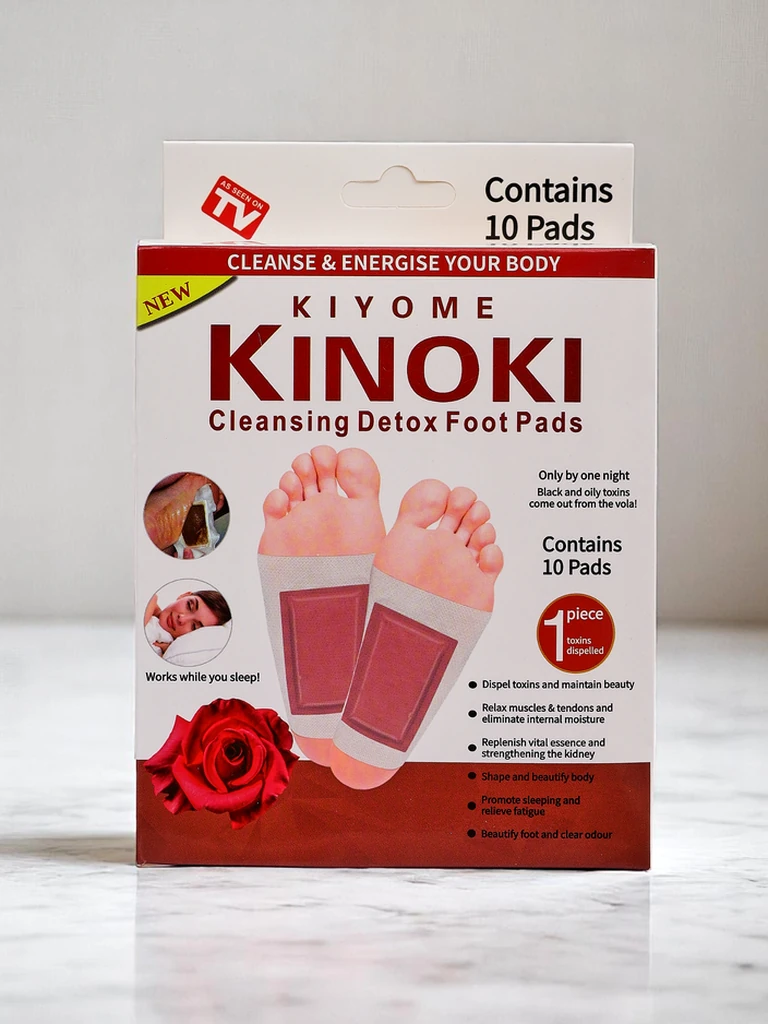 Detox Foot Patches DETOX KINOKI 10 kos Roza