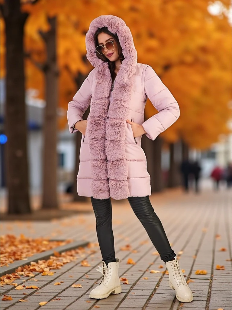 Royalfashion Ženska jakna s odvojivim rukavima