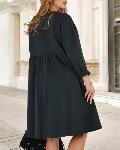 Royalfashion Ženska obleka iz blaga