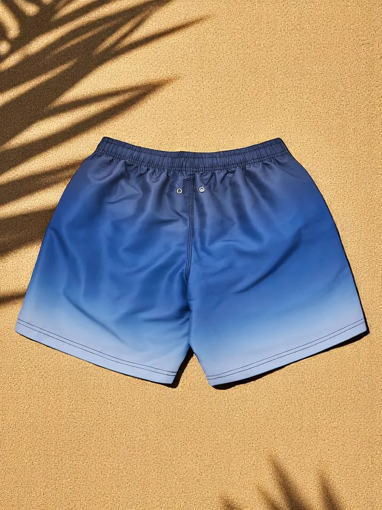 Royalfashion Športne moške kratke hlače ombre z zaščitno mrežico