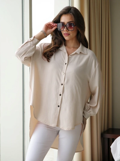 Royalfashion Dolga ženska oversized srajca
