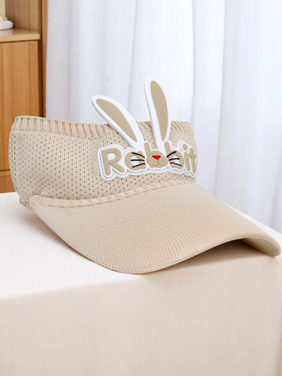 Royalfashion Otroški ščitnik za sonce z zajčjimi ušesi