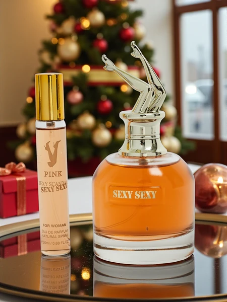 Komplet Inspirovana Ženska parfumska voda in parfumetka Scandal Pink Sexy