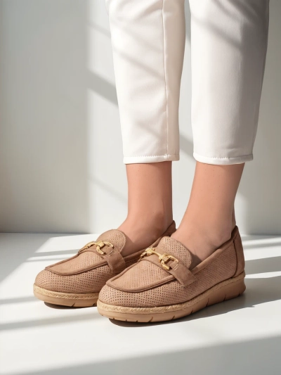 Royalfashion Ženske balerinke z okrasjem na prstu