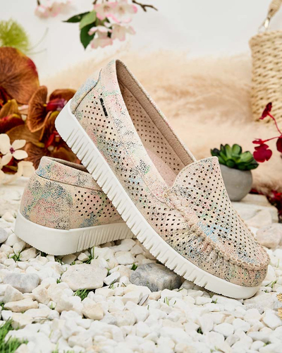 Royalfashion Ženski ažurasti mokasini Nafis