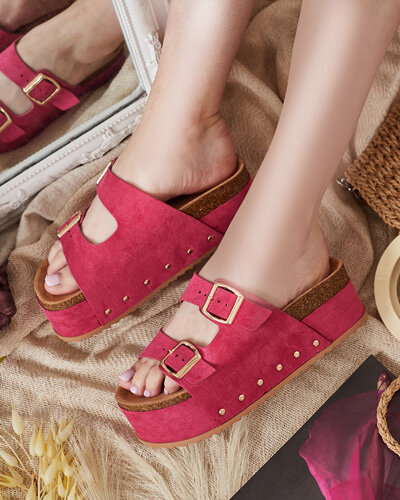 Royalfashion Ženske japonke s platformo Sodass