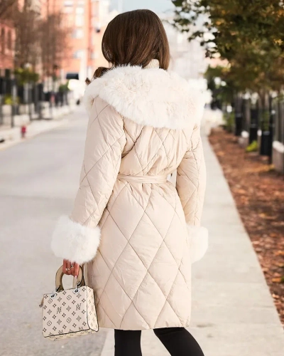 Royalfashion Ženska prošivena zimska jakna