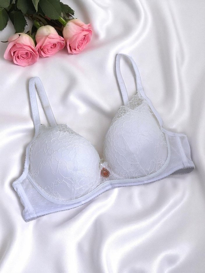 Royalfashion Ženski push-up nedrček z čipko Romance Push-Up