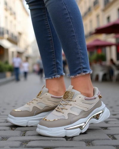 Royalfashion Ženske superge z debelim podplatom Lesalli