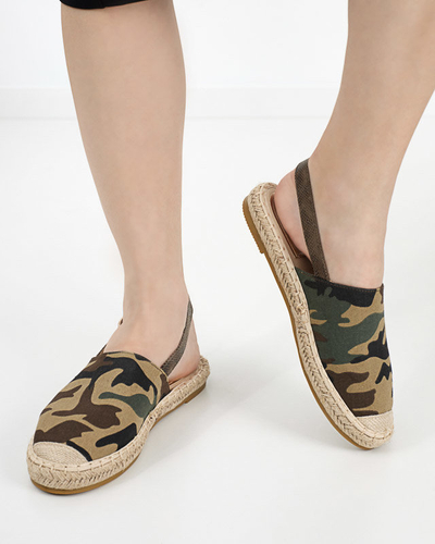 Royalfashion Espadryle z odkrytą piętą w moro Daisy