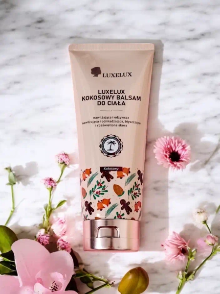 Luxelux božični balzam za telo s kokosovim vonjem 300 ml