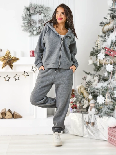 Royalfashion Ženski bombažni trenirni komplet