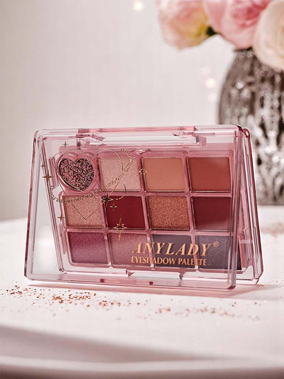 Paleta 12 senčil za oči Ruby Glamour