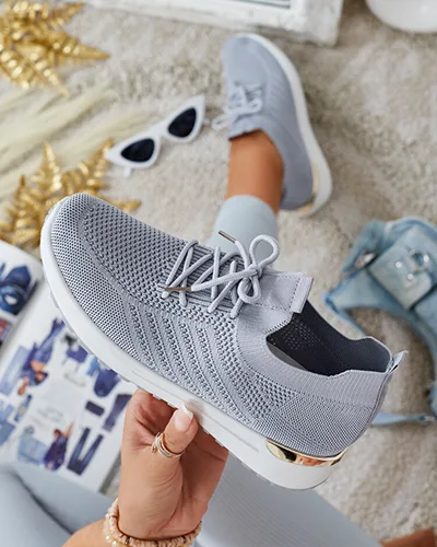 Royalfashion Ženski športni copati iz blaga Amgent