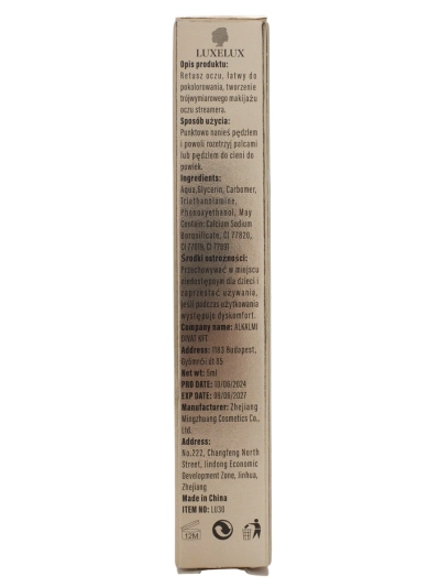 Luxelux Sijalna tekoča senčila za oči 05 5ml