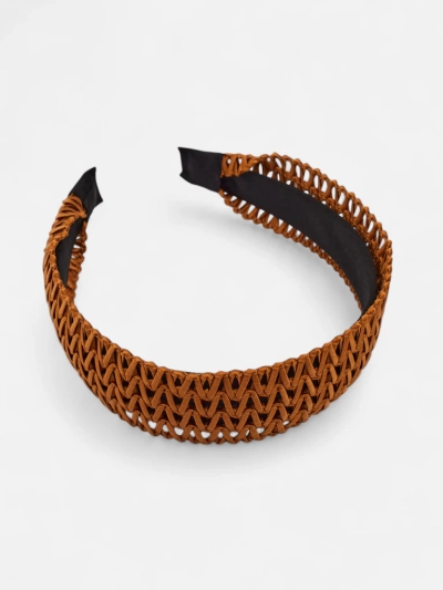 Royalfashion Ženski ažurni pleteni naglavni trak