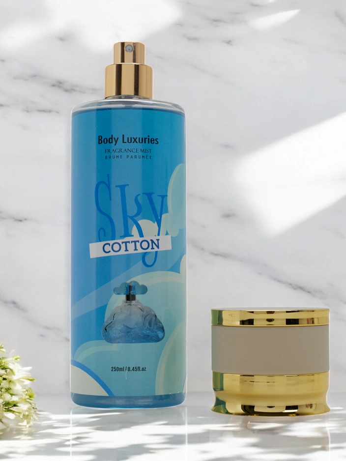 Nebesni bombažni sprej za telo 250 ml