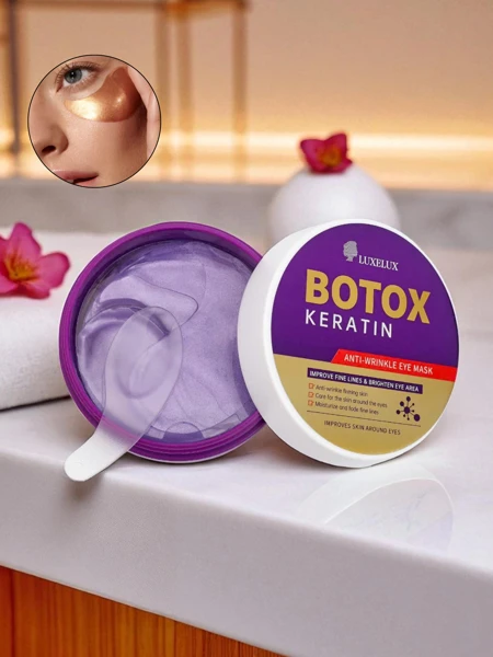 Luxelux Botox proti gubam maska za oči obliži 60 kosov