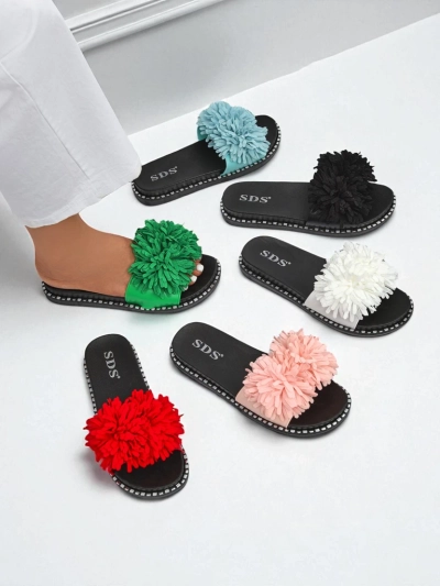 Royalfashion Ženski natikači z ravnim podplatom Flora Blide