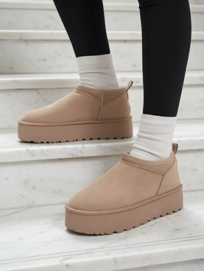 Royalfashion Ženski kratki škornji a'la snežni škornji Ozozi