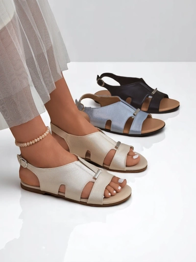 Royalfashion Ženski sandali sa ravnim đonom Solea Comfort
